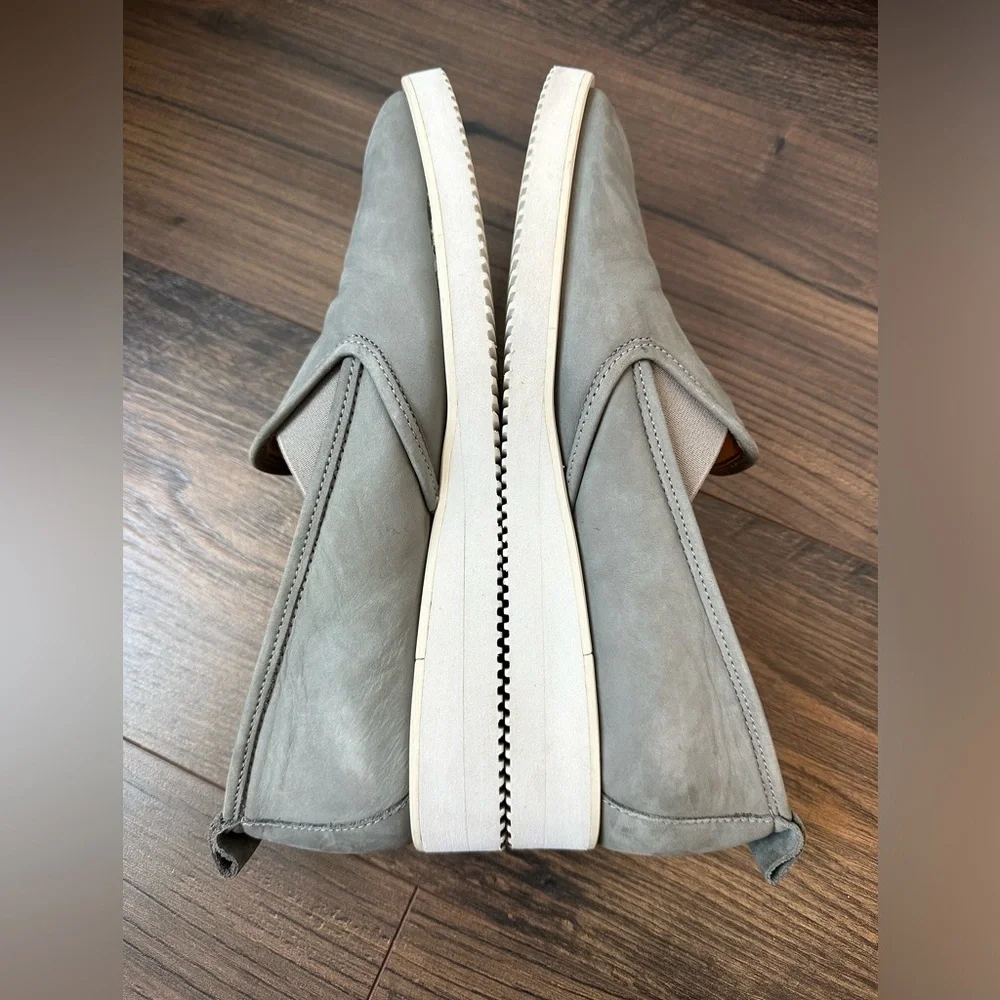 Everlane Nubuck Street Shoe Slip On Shoes - Gray Taupe Size 9.5